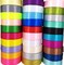 Solid Satin Ribbon Ribbons Assorted 40 Yards Craft Bow Party Decoration Packing Ribbons (Mix, 1 1/2"(40mm))
